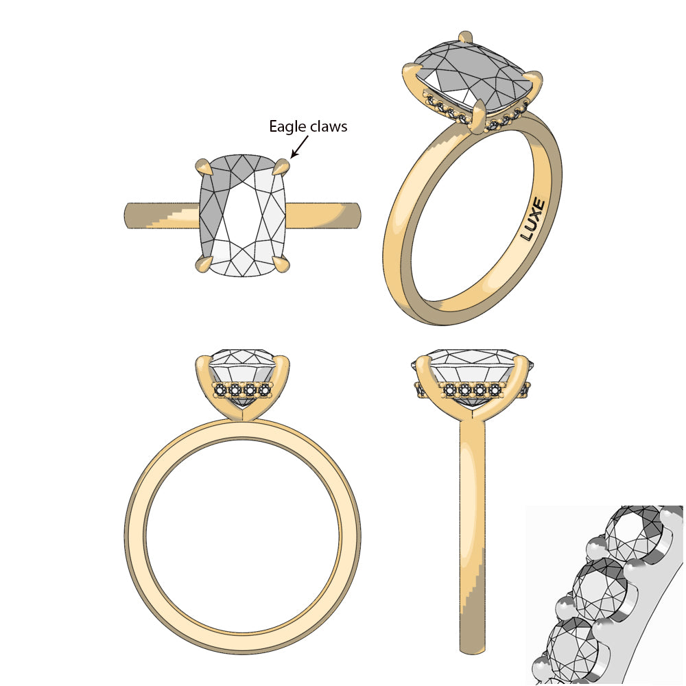 Custom Listing Tess C - Solitaire