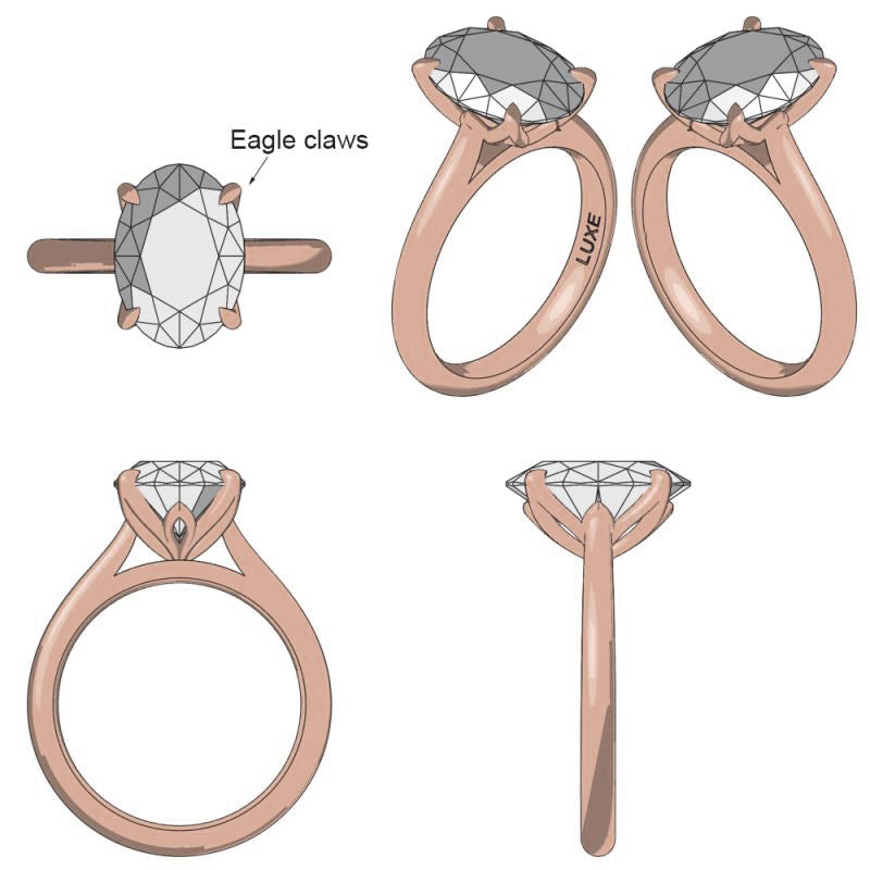 Custom Oval Petal