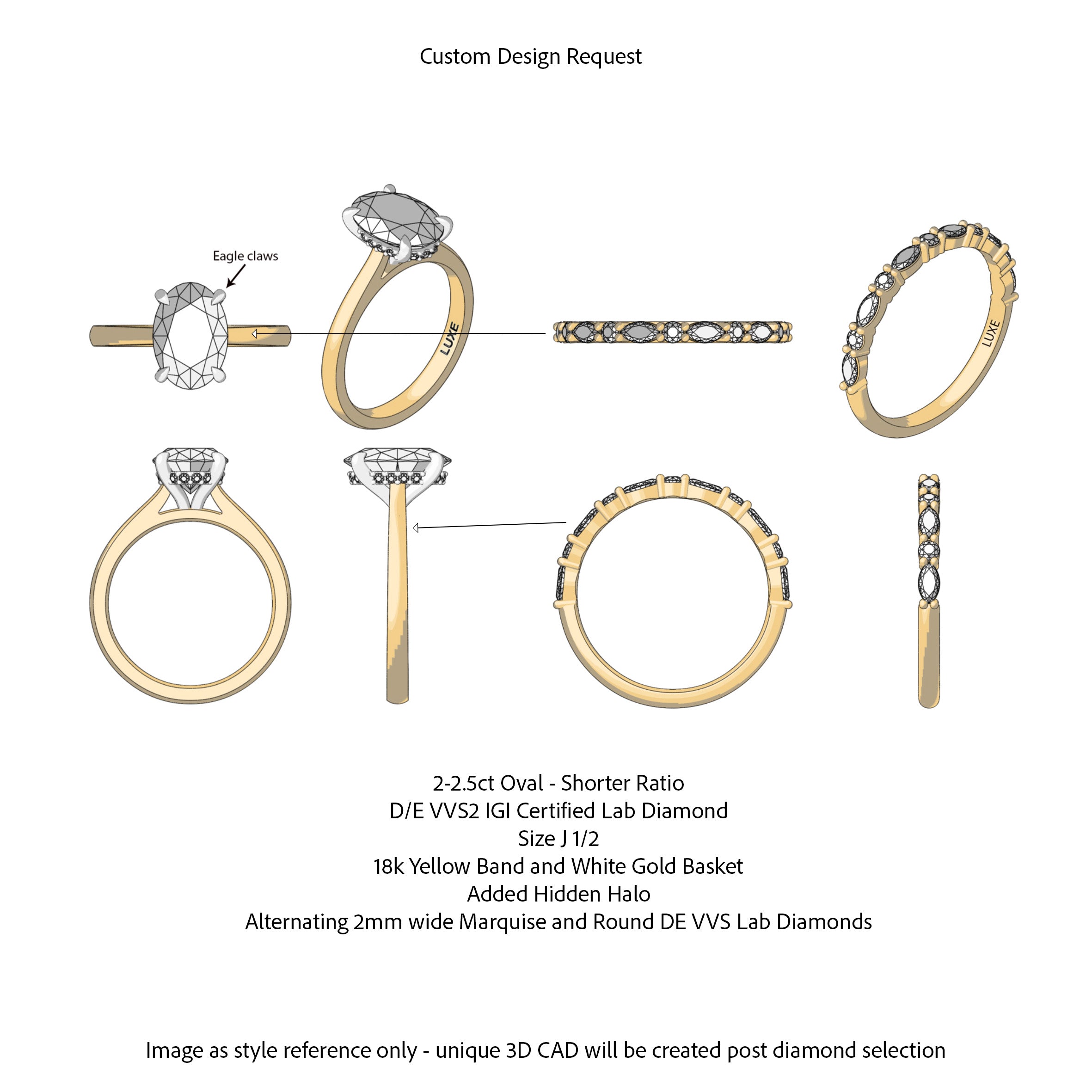 Custom Listing - Ella & Judah
