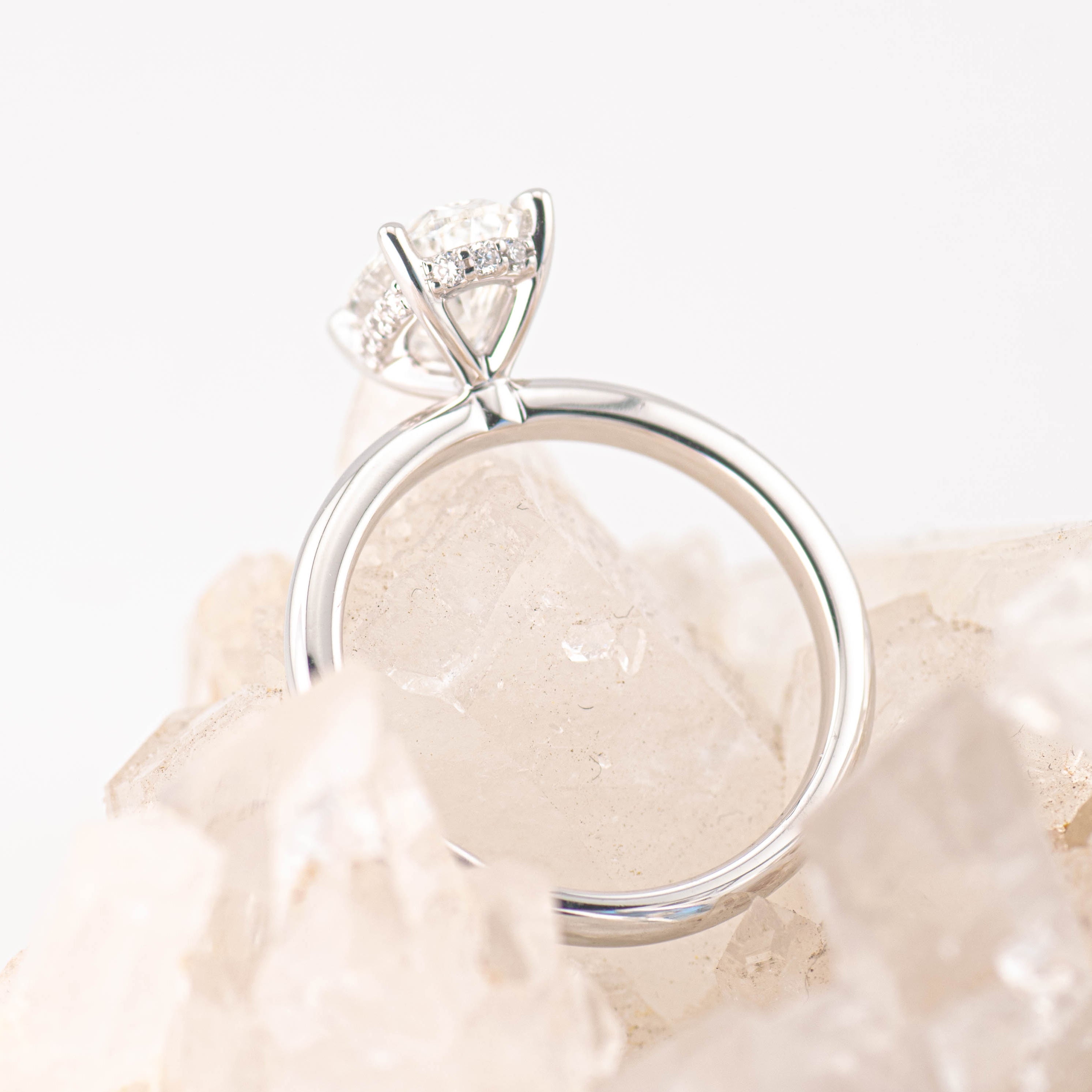 Edith 2ct Oval Solitaire - Made to order