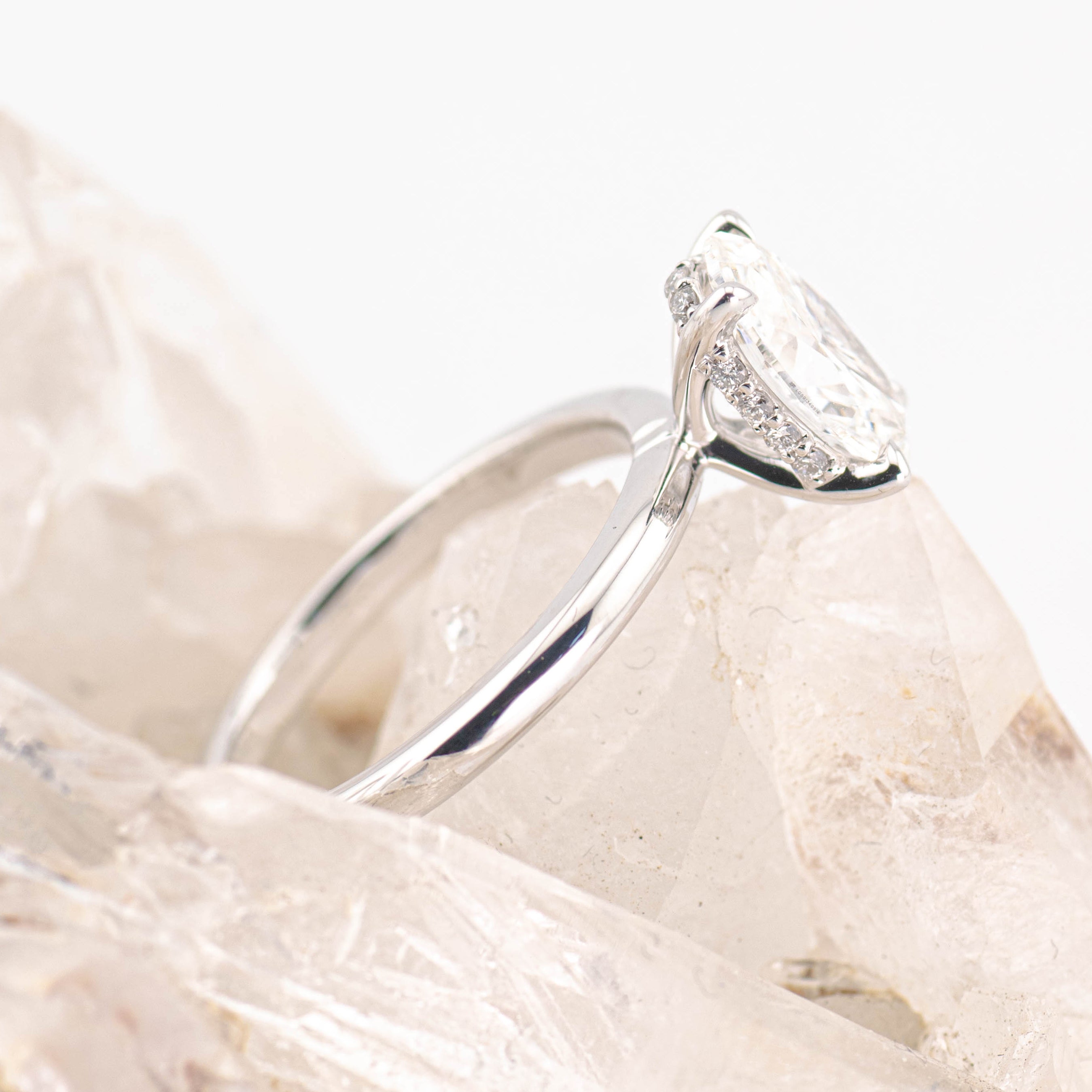 Edith 2ct Oval Solitaire - Made to order