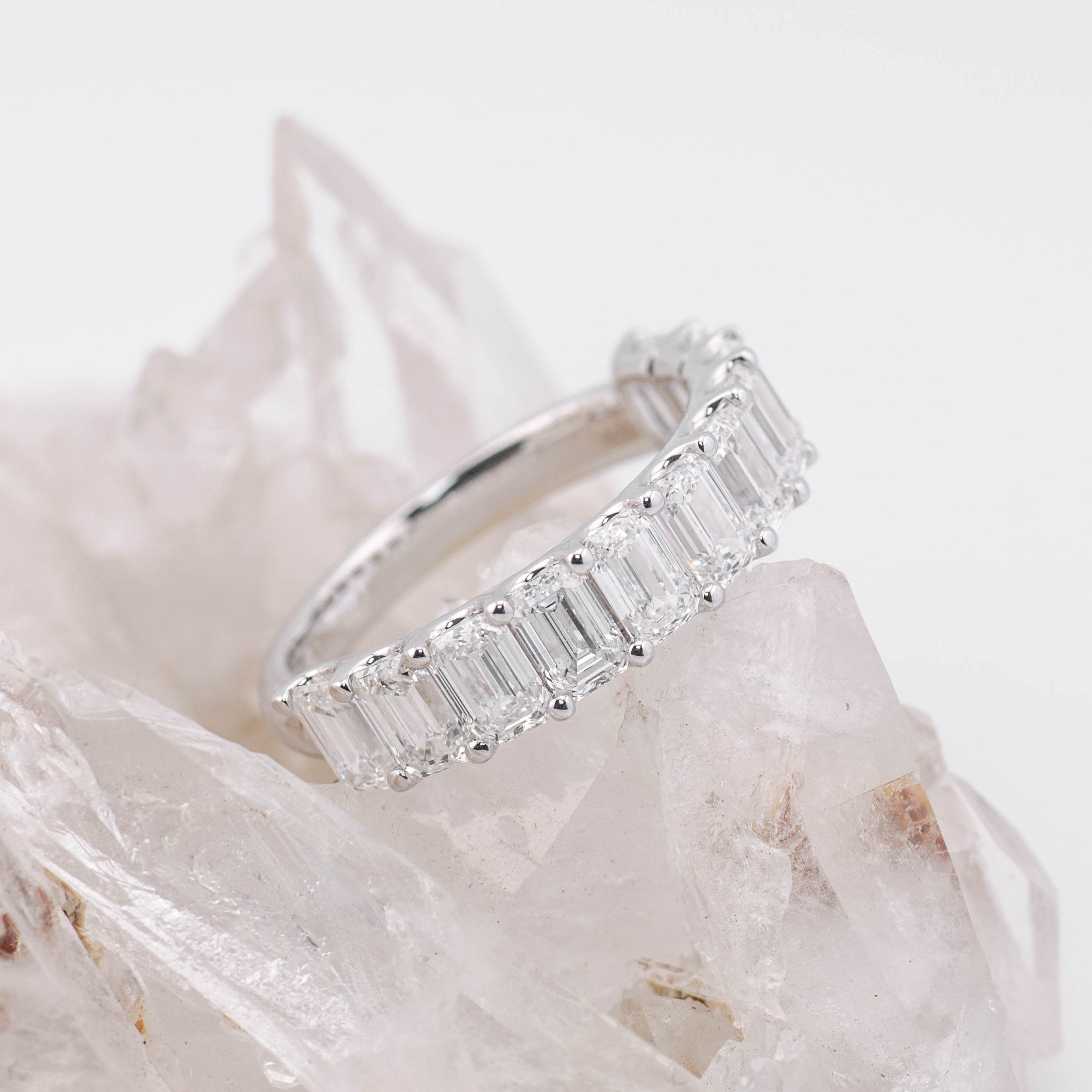 Jessica 1/2 Wedding/Eternity Band (Made to Order)