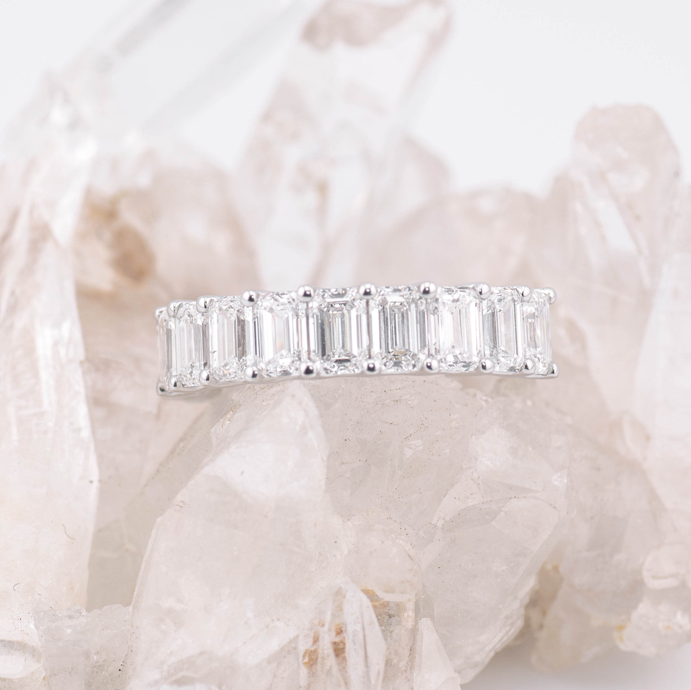 Jessica 1/2 Wedding/Eternity Band (Made to Order)