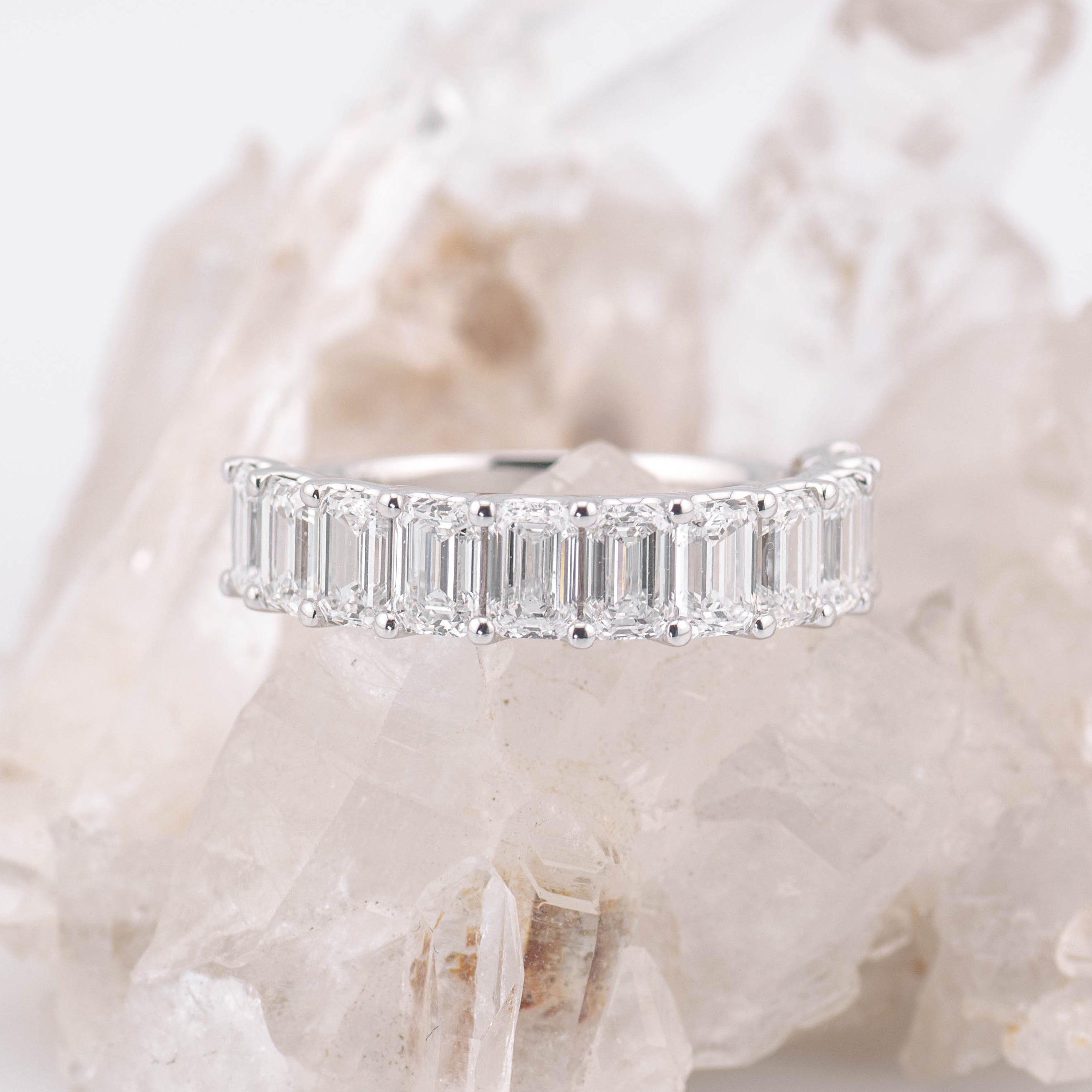 Jessica 1/2 Wedding/Eternity Band (Made to Order)