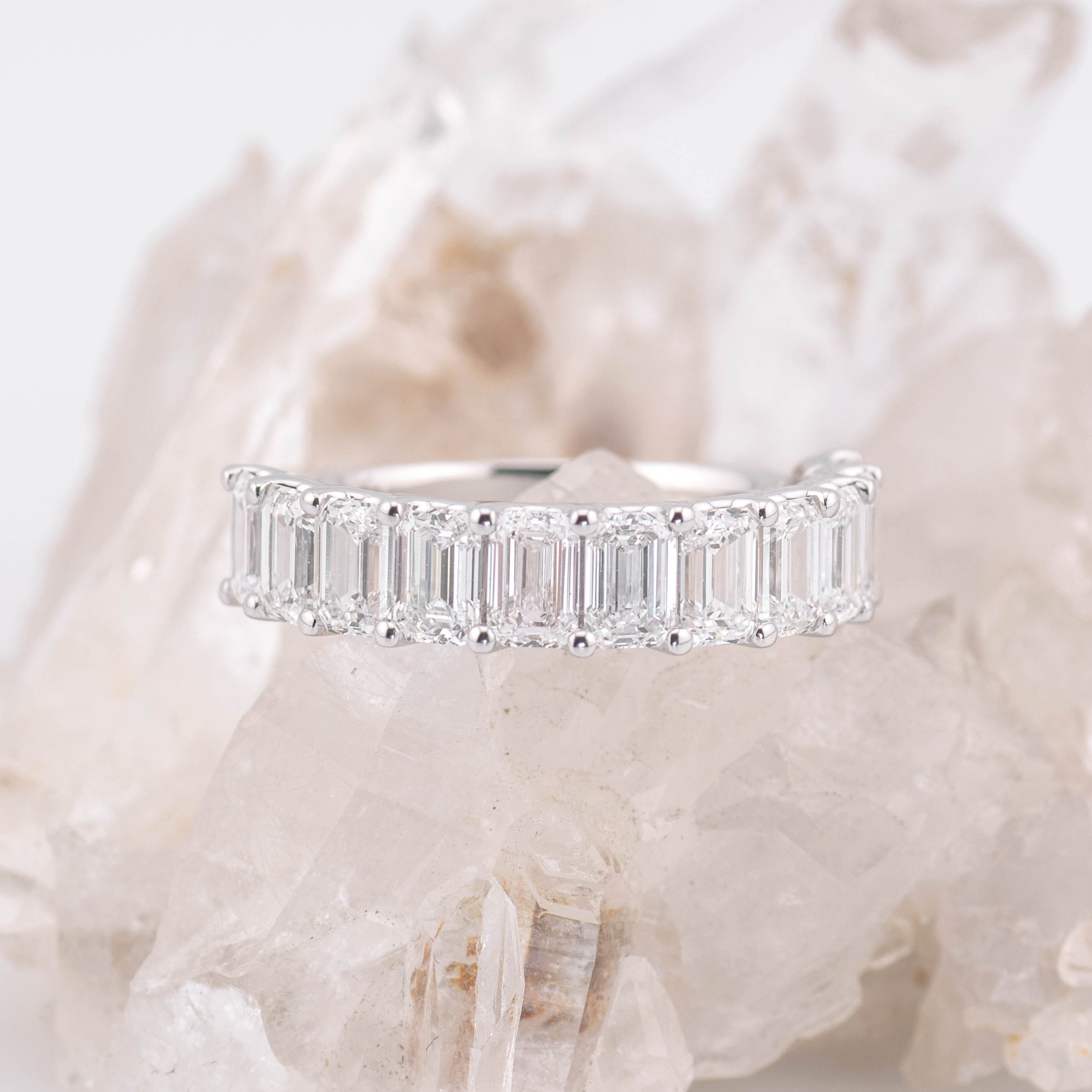Jessica 1/2 Wedding/Eternity Band (Made to Order)