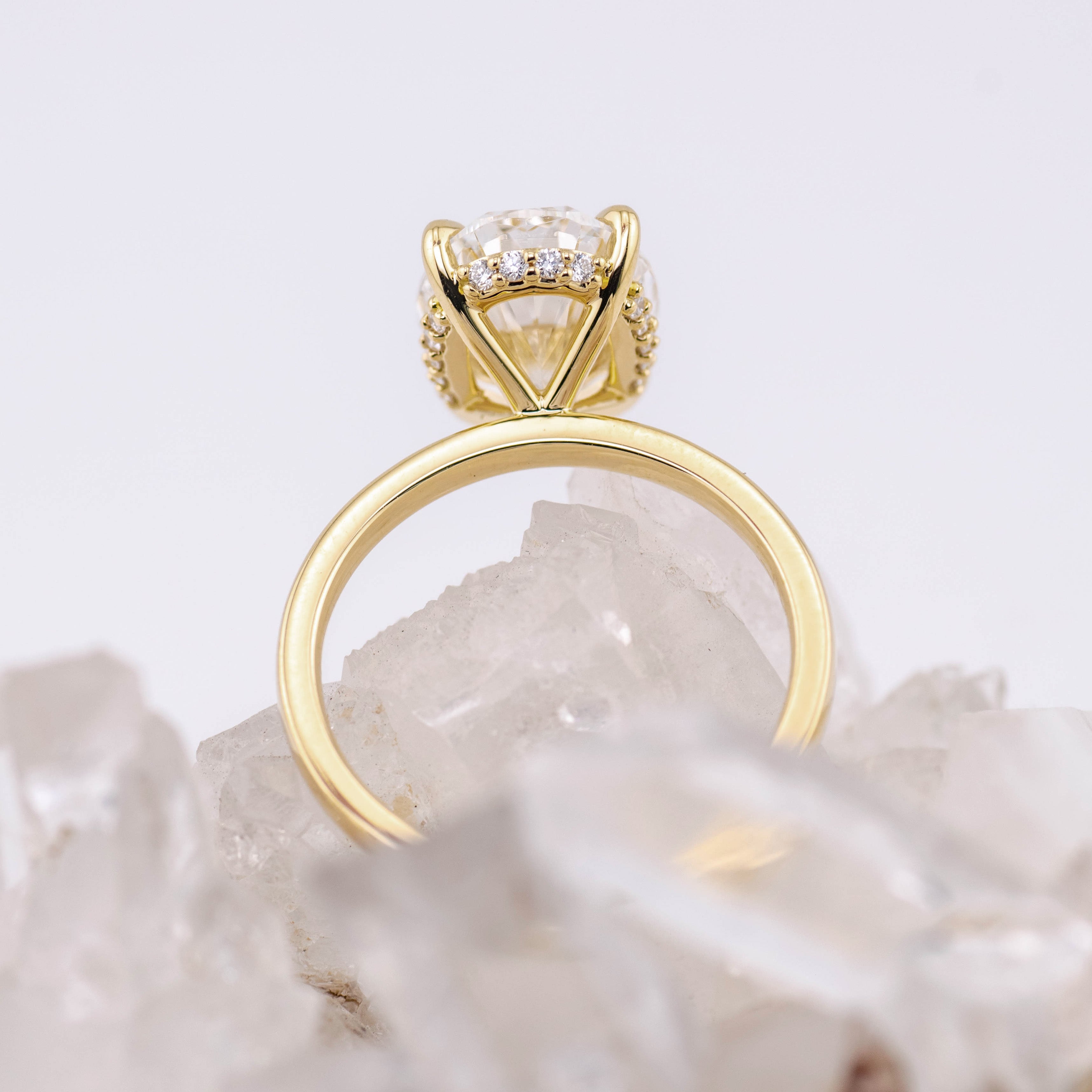 3ct Oval Solitaire Bella (custom listing)