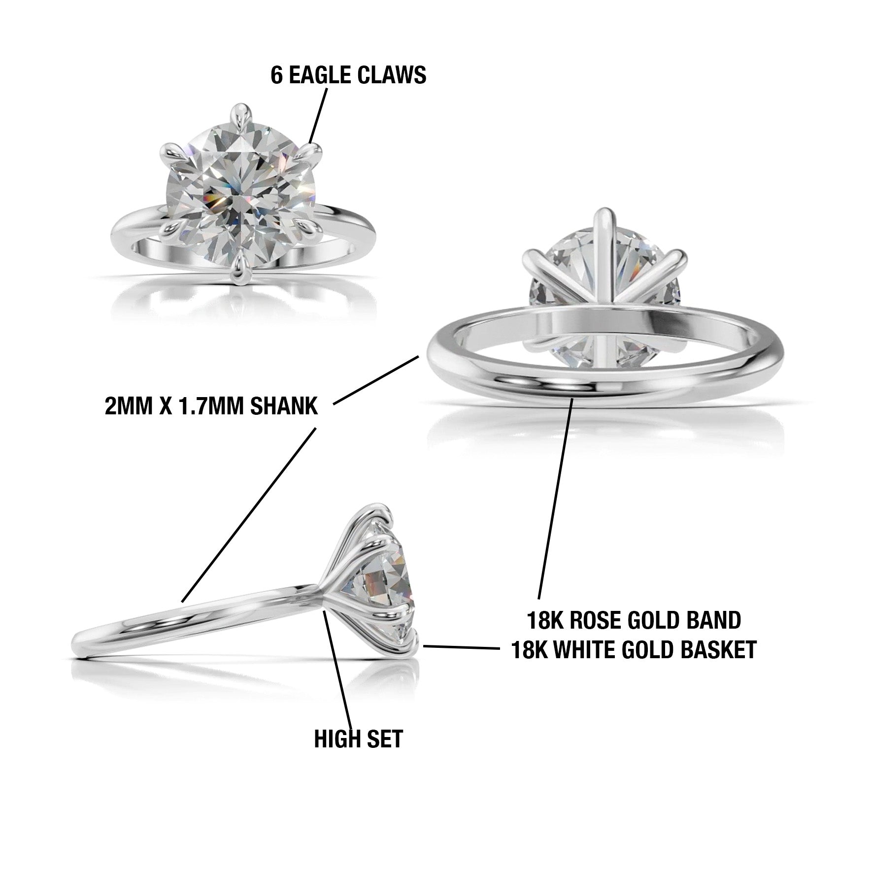 2ct Billie + Wedder Set Kristy L