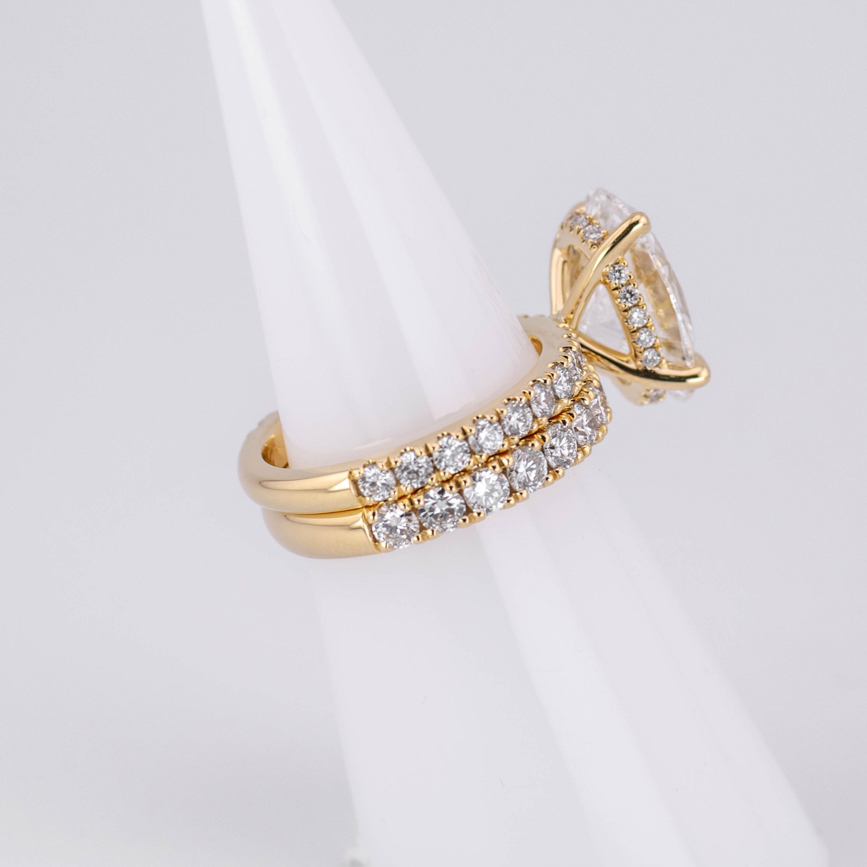 Lucy 3/4 Wedding/Eternity Band (Made to Order)