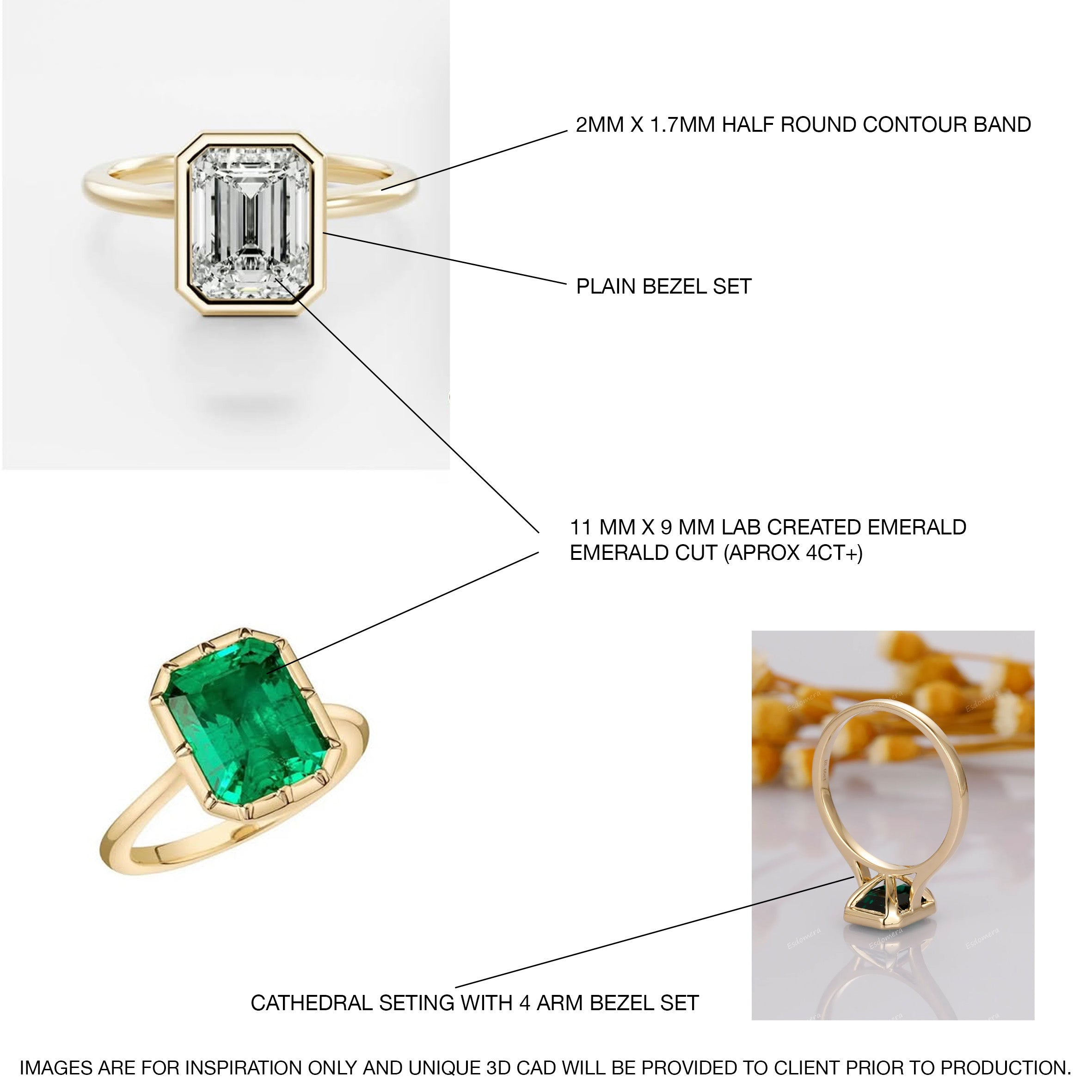 Custom Listing Sasha Emerald