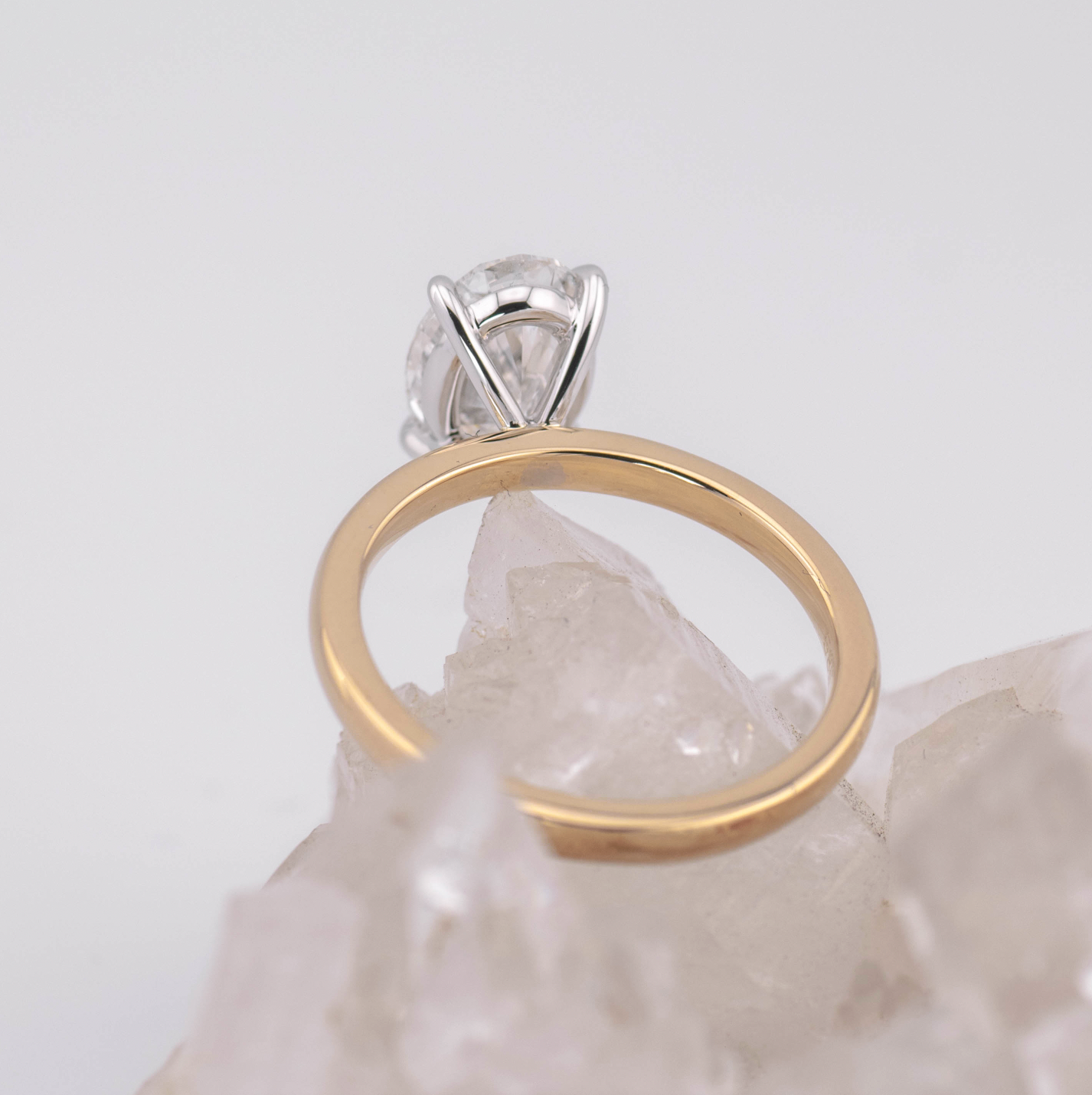 Kate 2.0 – 4 Claw 2ct Oval Solitaire (Made to Order) Custom Size