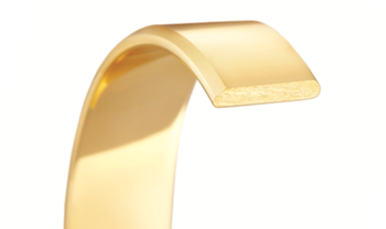 Flat Bevel Wedding Band