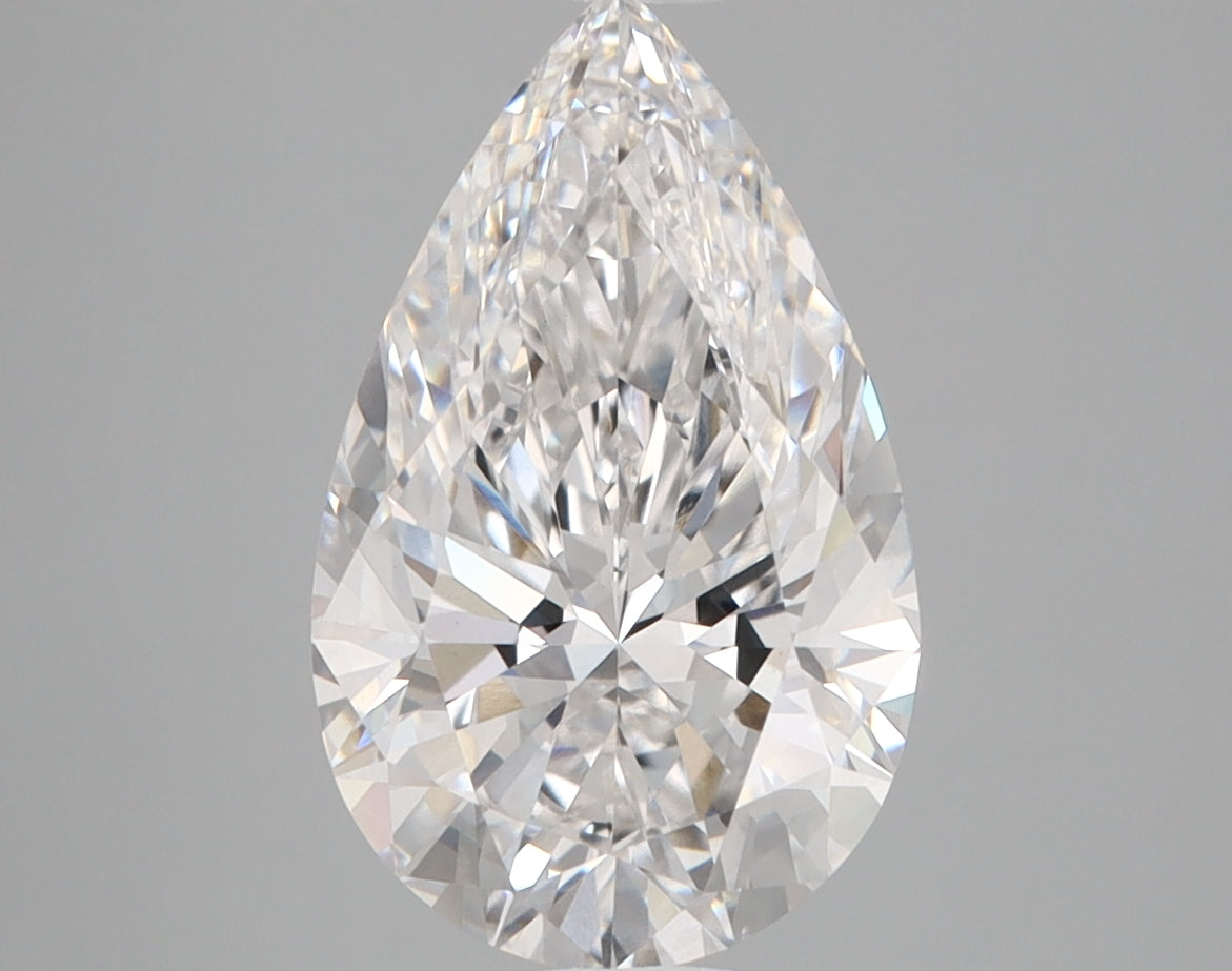 Poppy 3.0 – 5 Claw 3ct Pear Solitaire - Rush Order