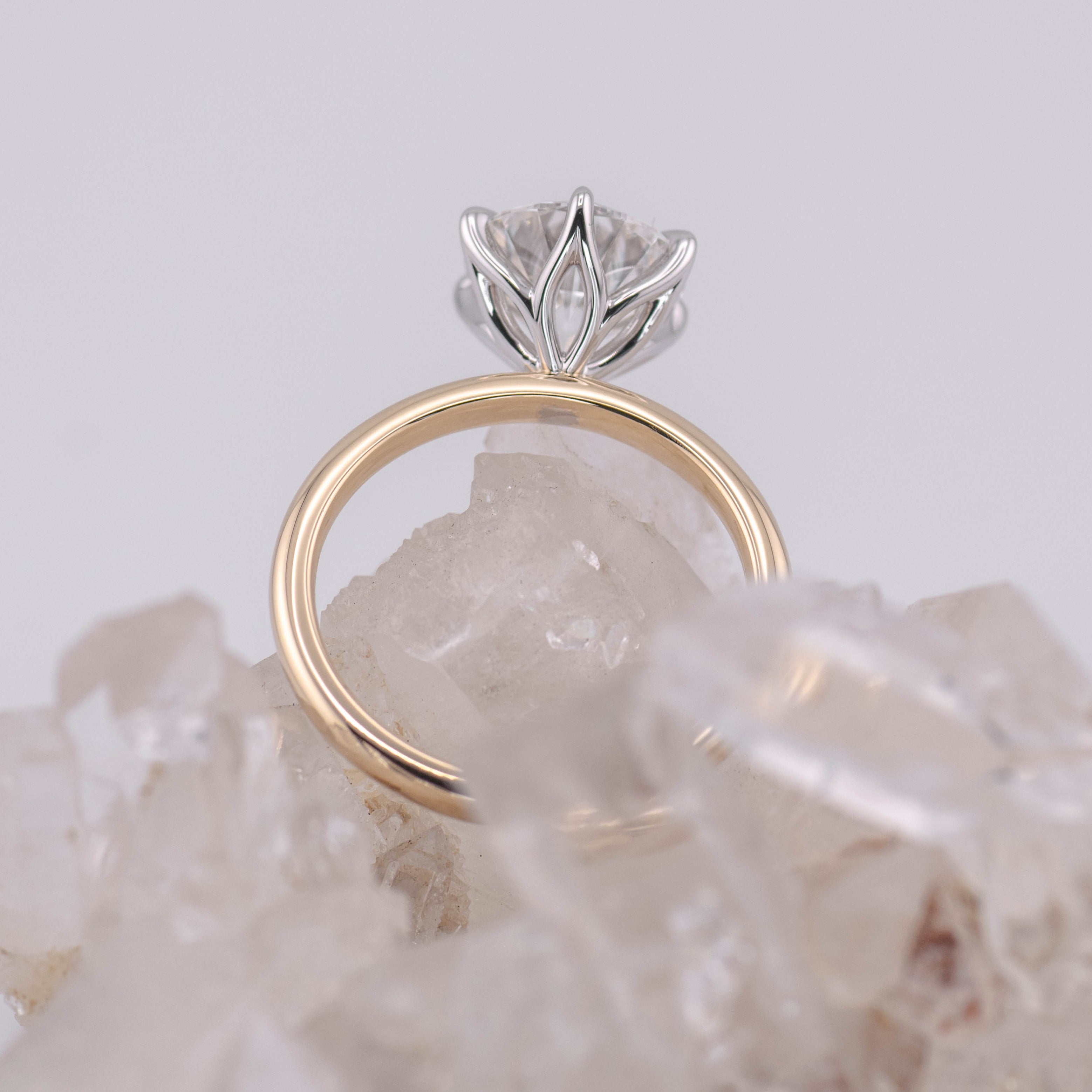 Petal 2.5 – 6 Claw 2.5ct Round Solitaire (Made to Order) F+ Colour VVS2