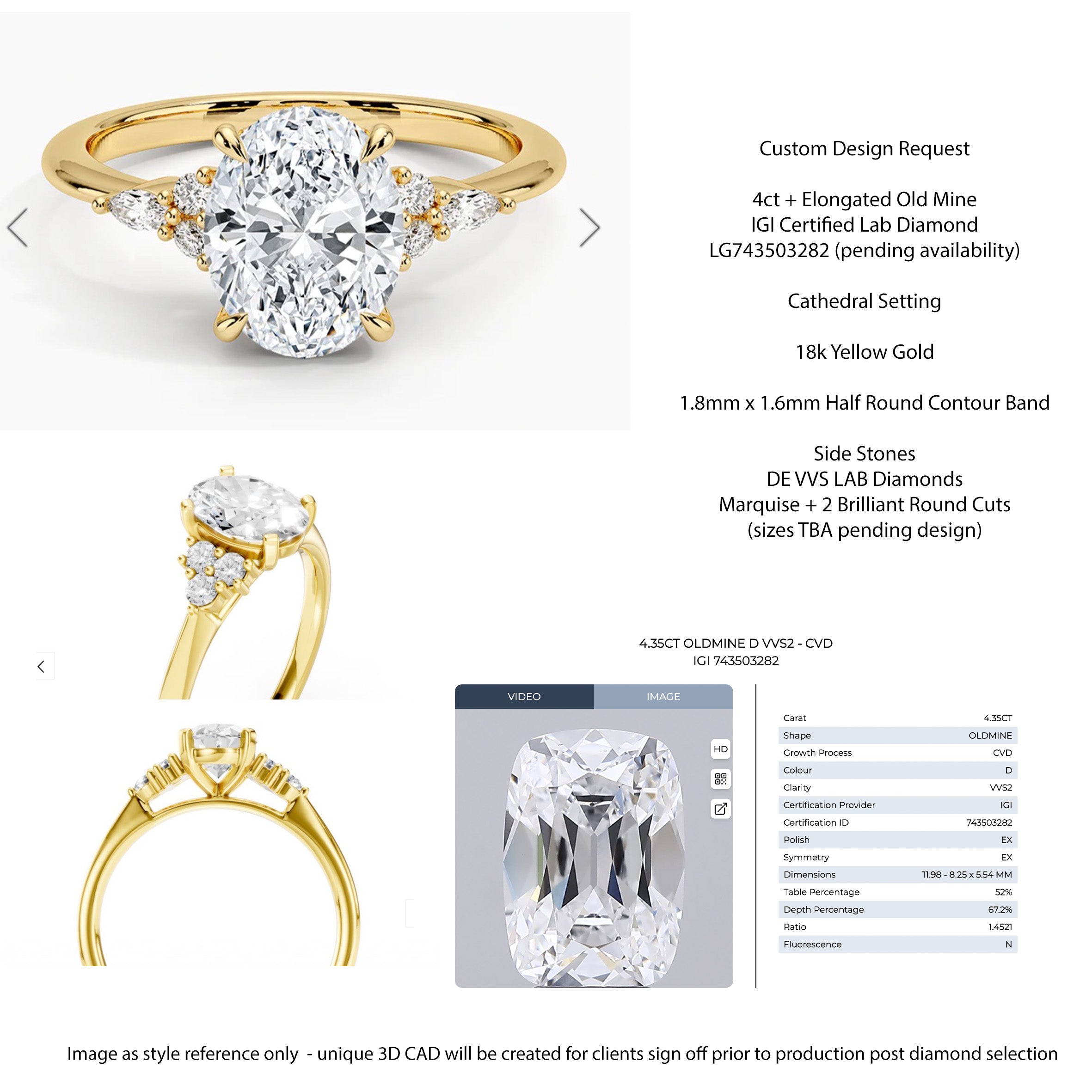 Custom Listing - Ariell