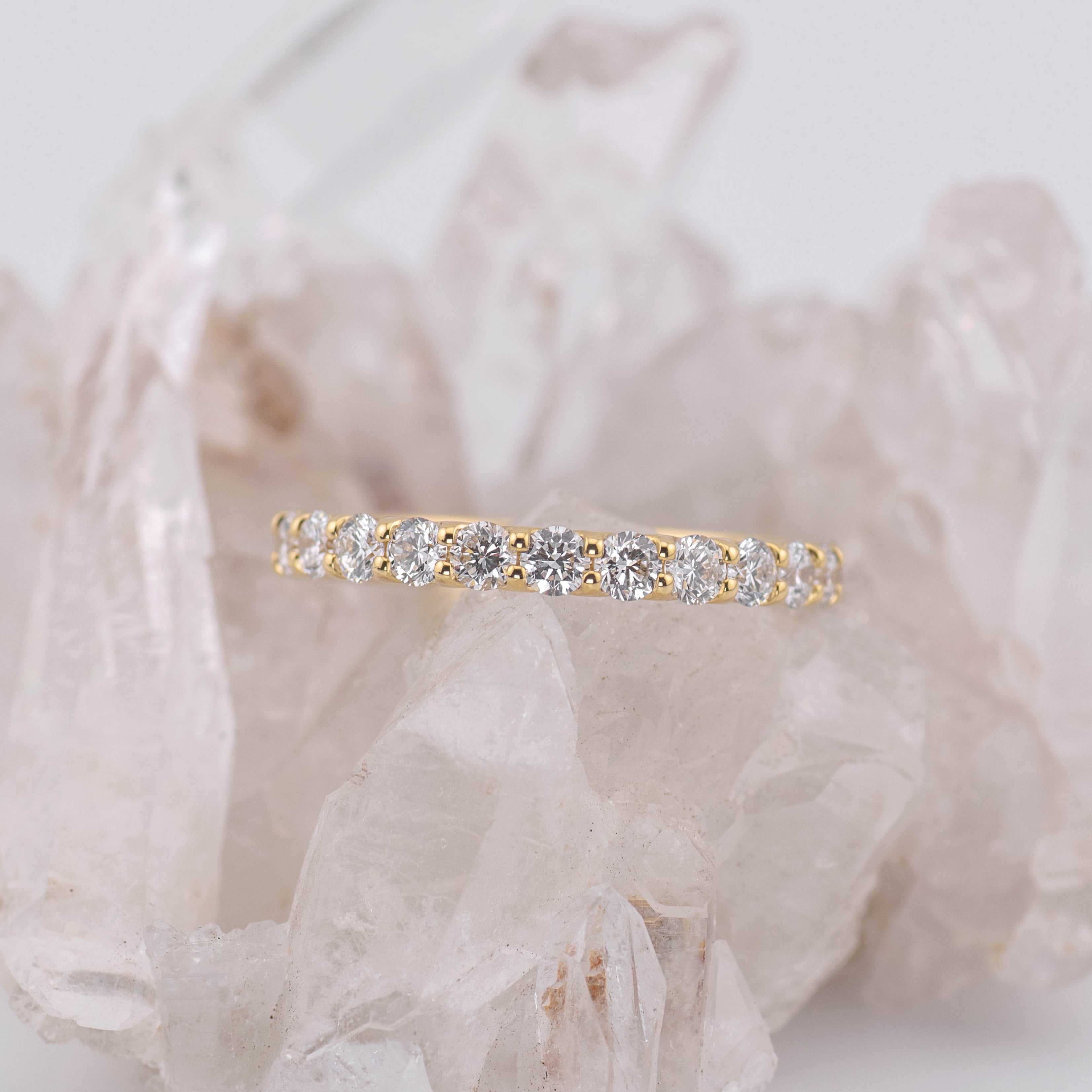 Madison 1/2 2.5mm Wedding/Eternity Band (Made to Order)