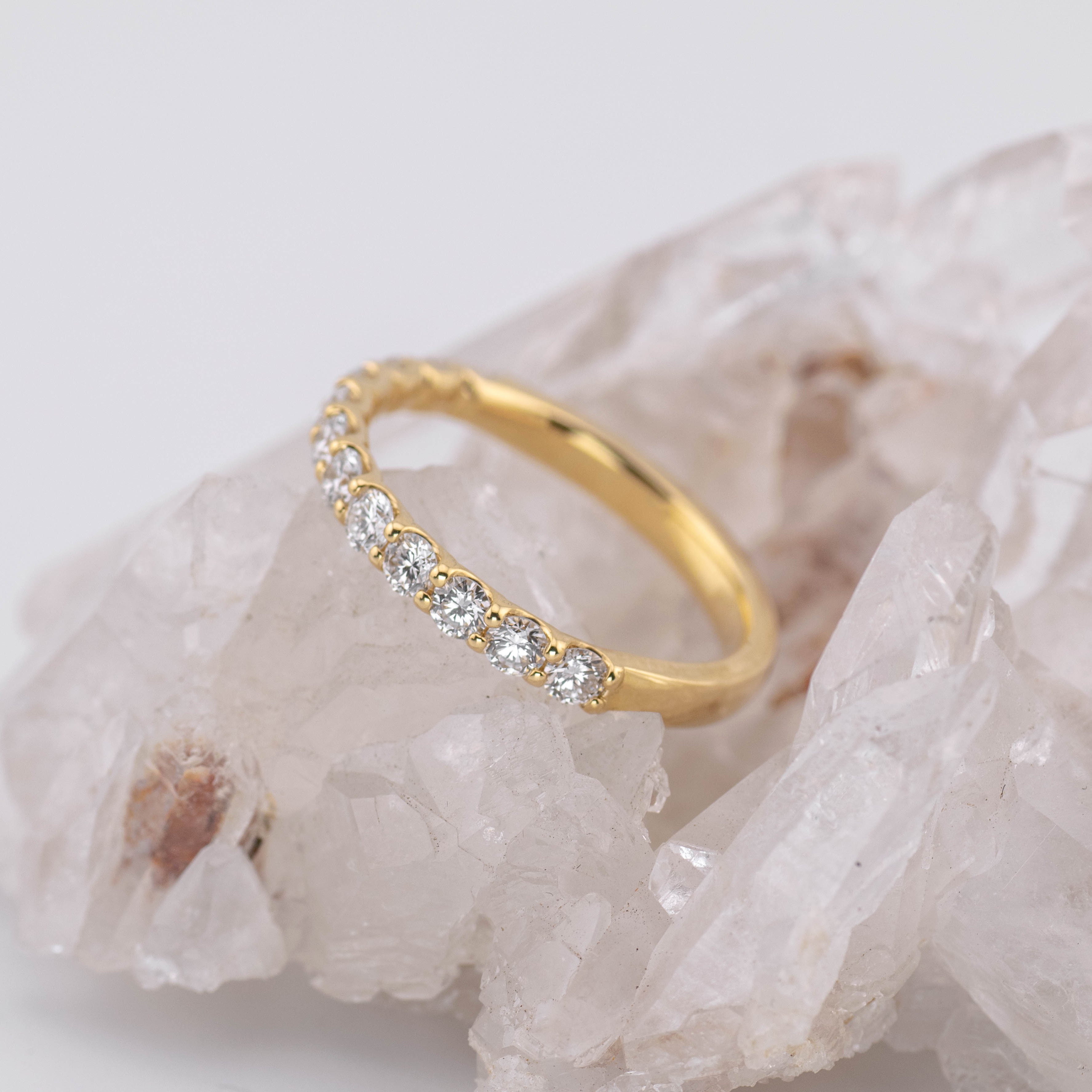 Madison 1/2 2.5mm Wedding/Eternity Band (Made to Order)