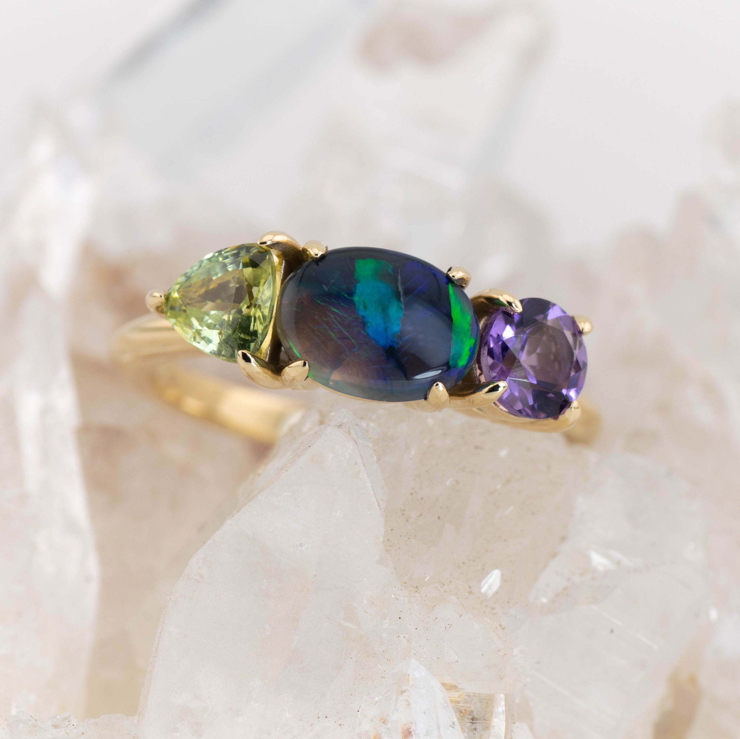 Replacement stone for Iris – Opal & Gemstone Cluster Ring