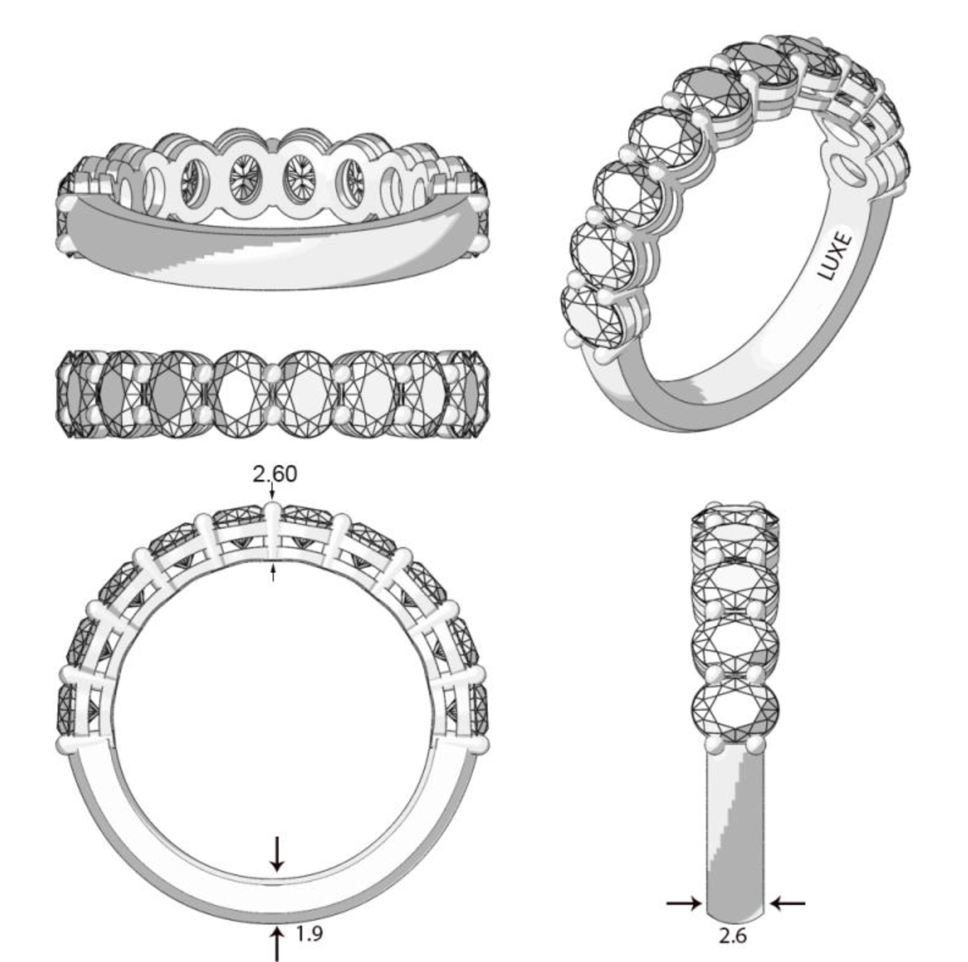 Custom Wedding Set - Georgiana & Phoebe
