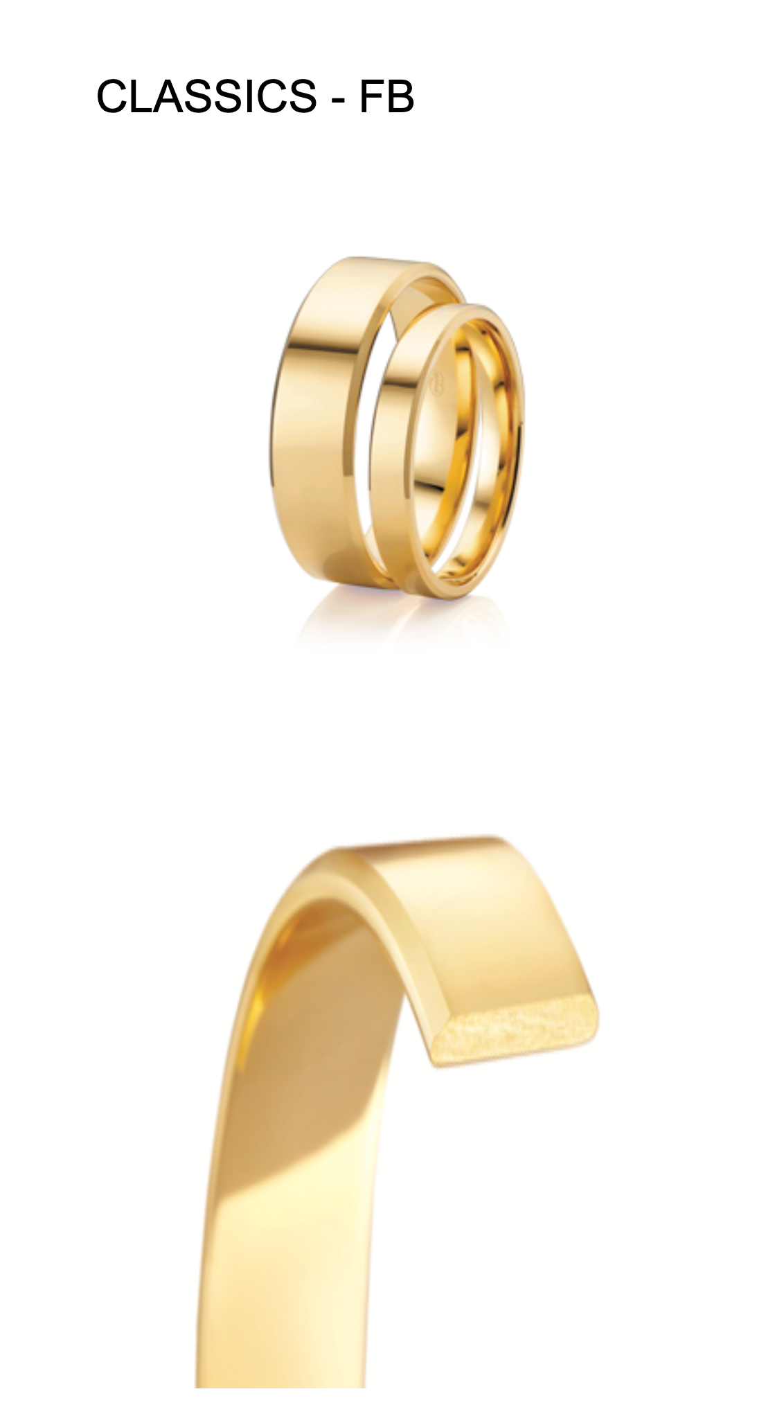 Custom Listing - Flat Bevel Band